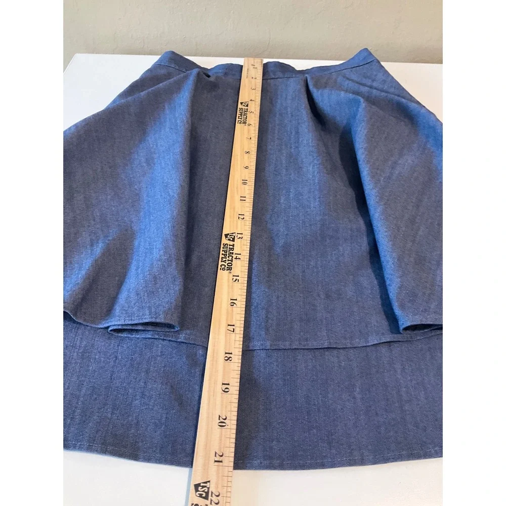 COS blue chambray