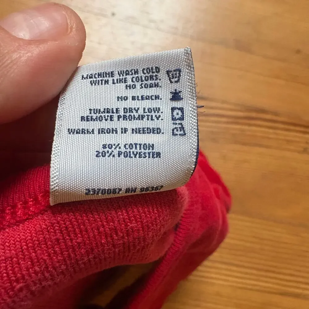 OshKosh Bgosh color sign sleeve