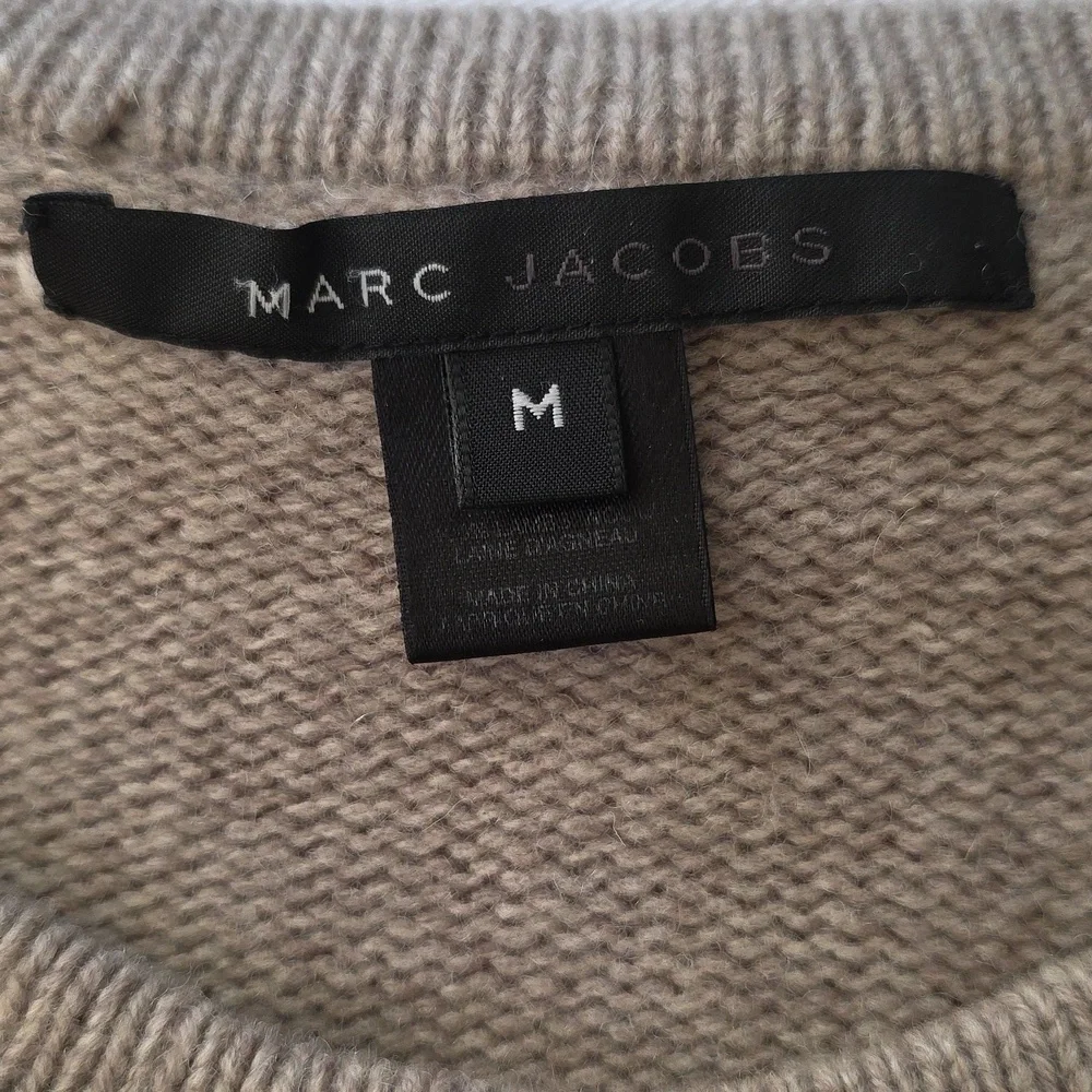 Marc Jacobs Beige‎ and Yellow Ruffle Cardigan