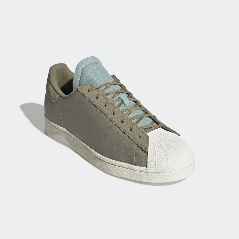 Adidas Superstar Men's Basketball Shoes Orbit Green 7.5