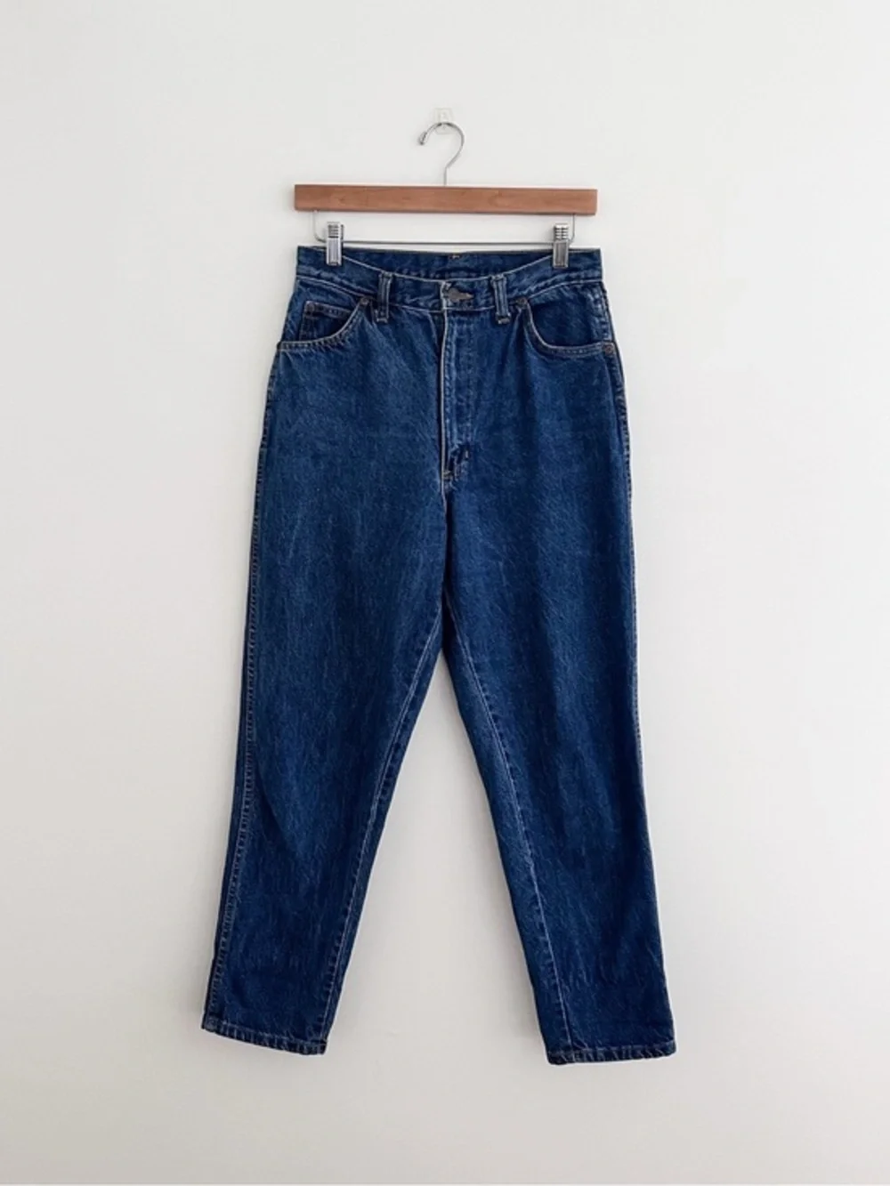 Vintage Congo Jeans Made in USA 100% Cotton Denim High Rise Tapered Mom Jean 90s