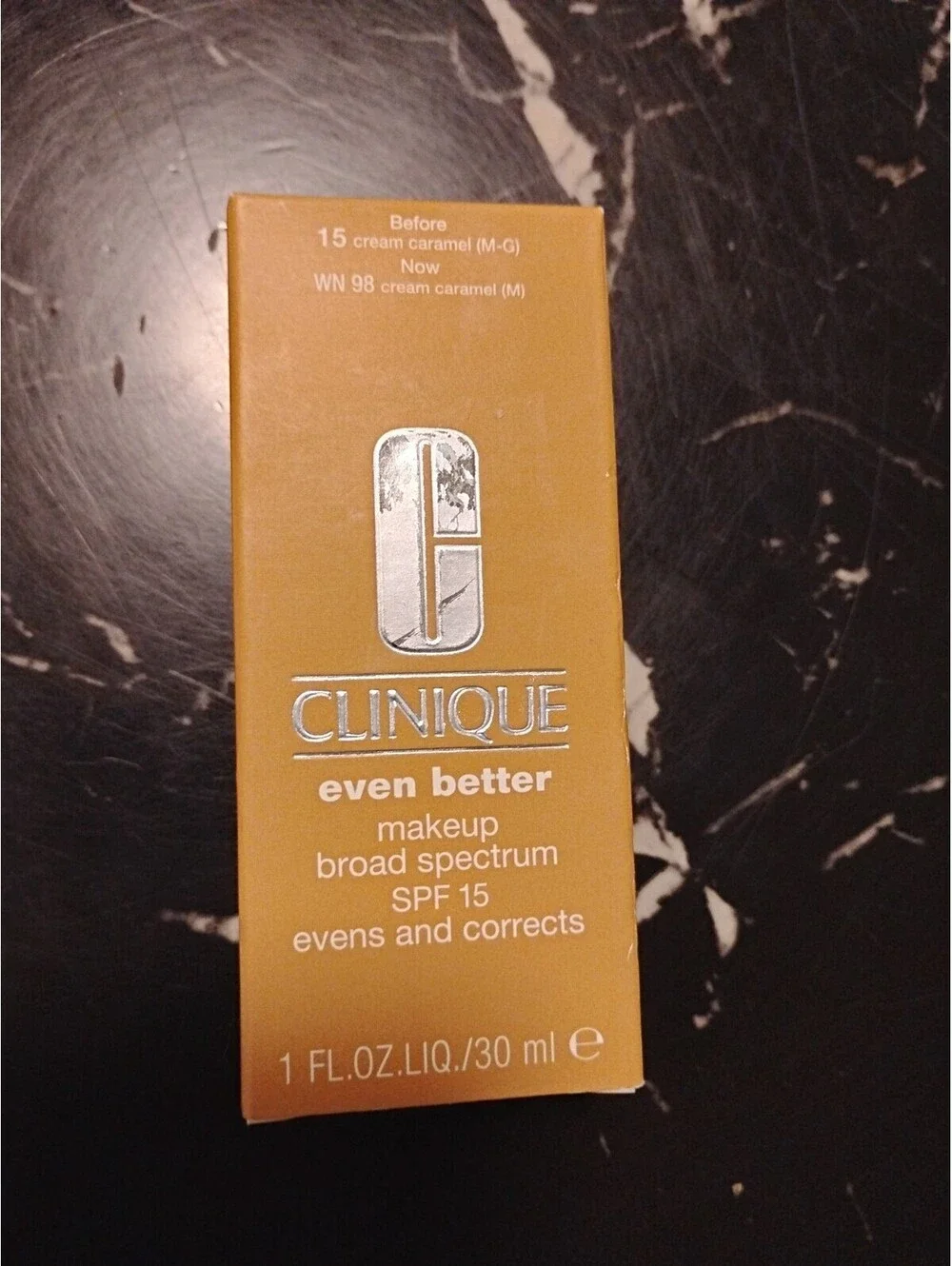Clinique Even Better Makeup SPF 15, Cream Caramel Wn98