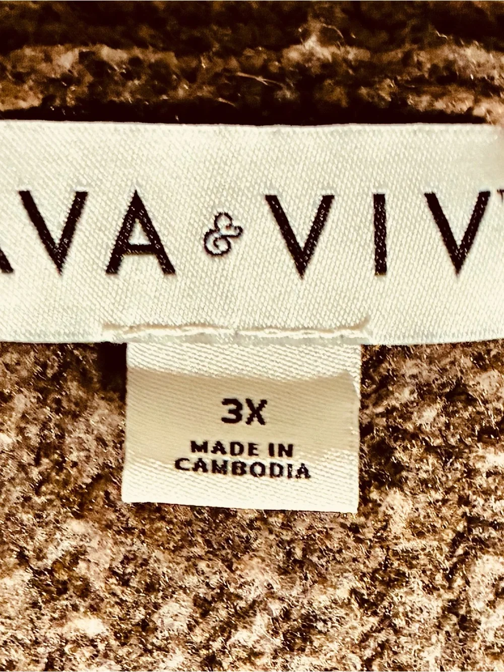 Ava & Viv soft textured