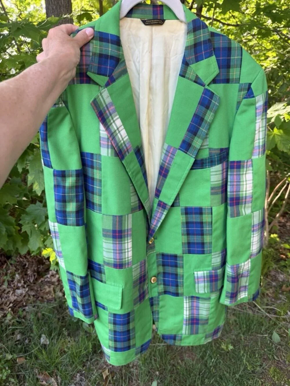 Corbin LTD well plaid vintage