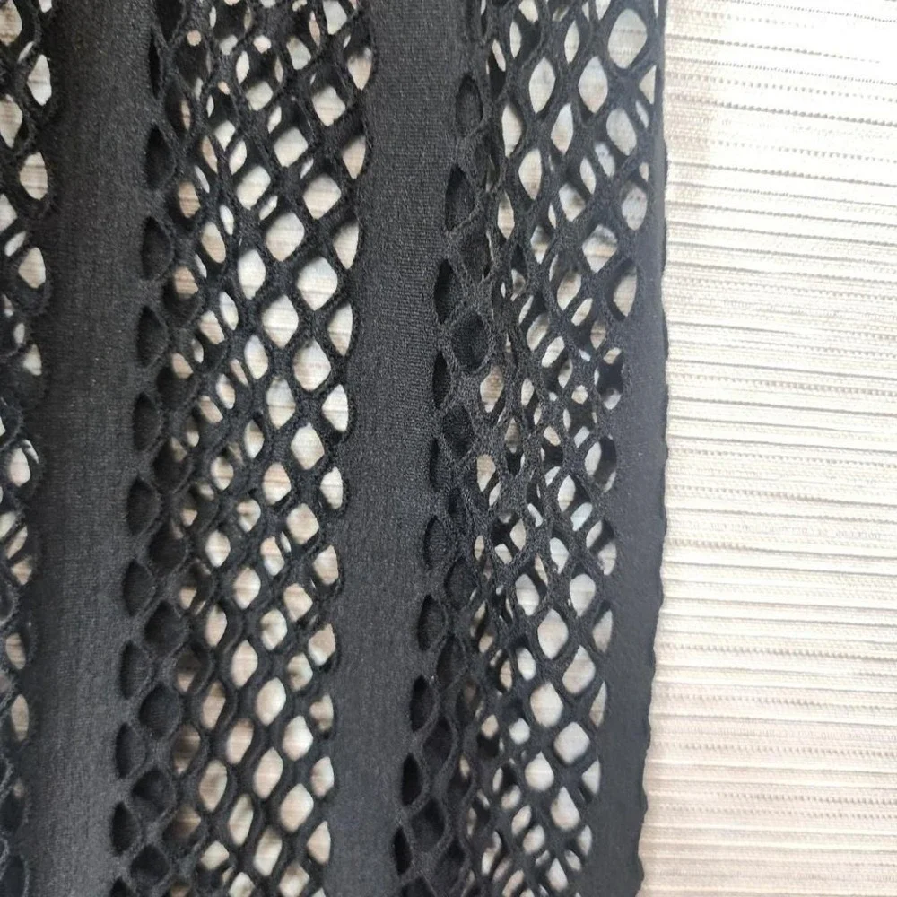N/A black fishnet