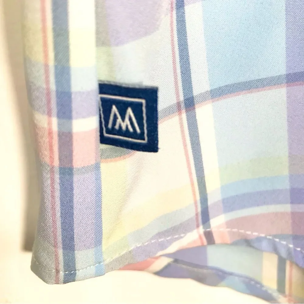 Mizzen+Main blue collection casual