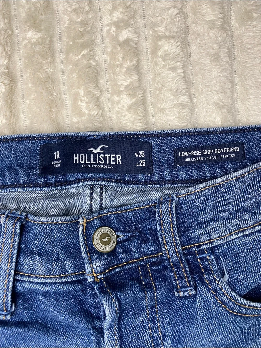 Hollister women distressed