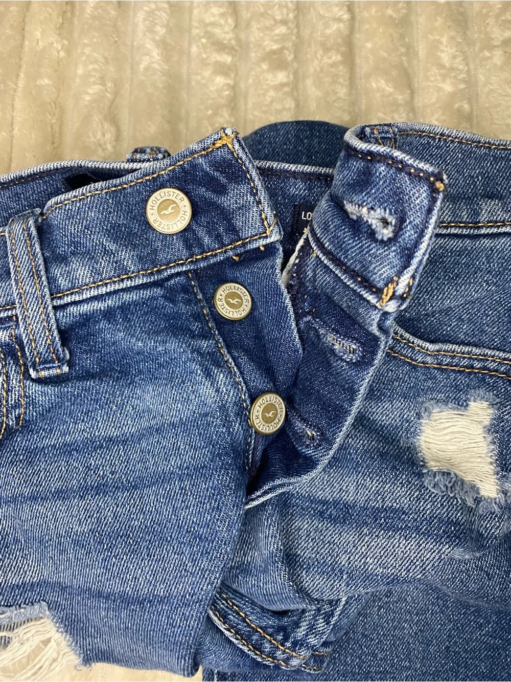 Hollister women distressed