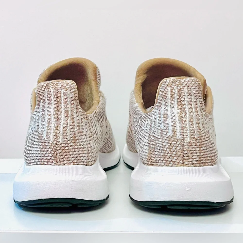 adidas tan white