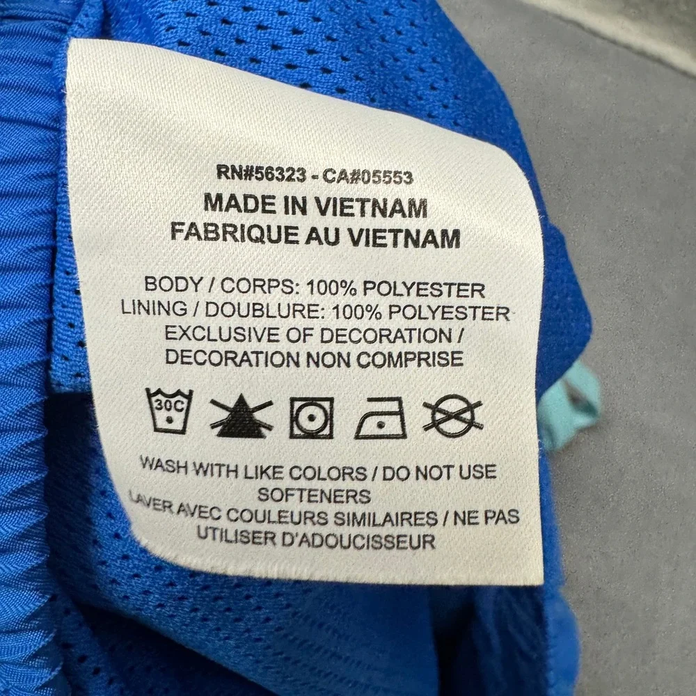 Nike Sportswear Shorts Mens Small Woven Flow Signal Blue Athletic Mesh Lined