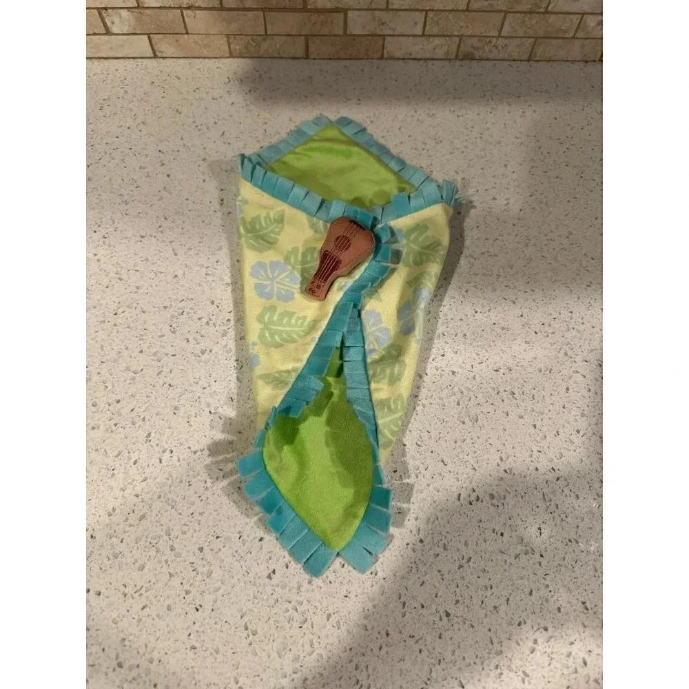 Disney Parks Babies Baby Stitch Replacement Blanket Ukulele No‎ Stitch b15
