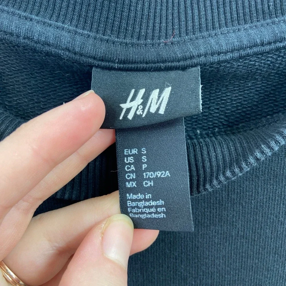 H&M black thick