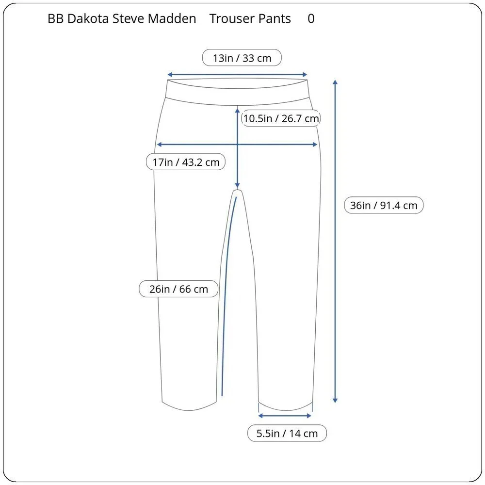 BB Dakota Womens Size 0 Brown Houndstooth Straight Leg Cropped Trouser Pant