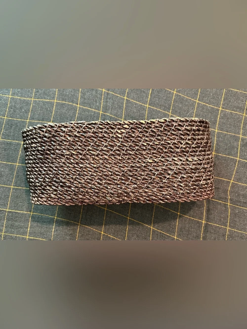Woven basket • slightly flexible • natural material