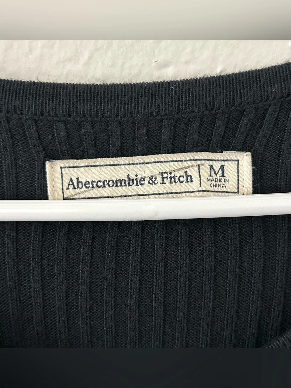 Abercrombie & Fitch Ribbed Striped Maxi Sweater Dress Womens M Bodycon 90s Y2K