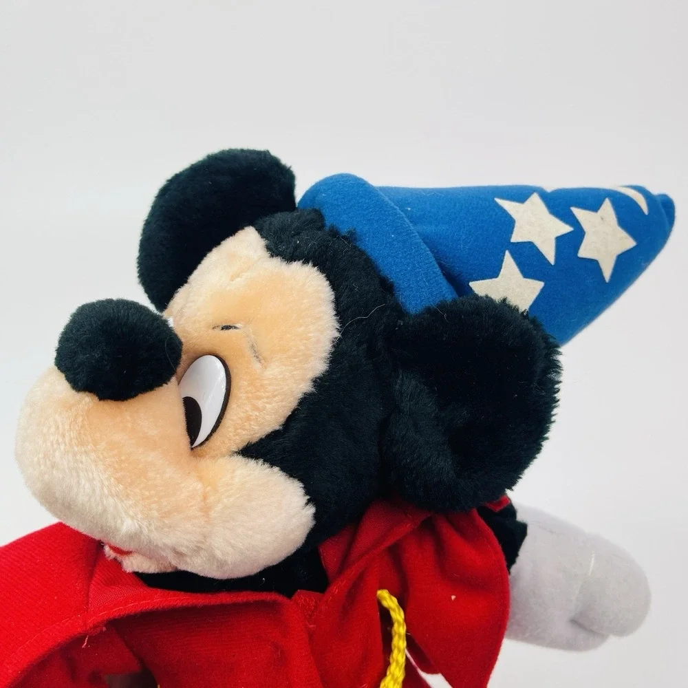 Magic Hat Mickey Mouse‎ Fantasia Disney Plush Toy 8