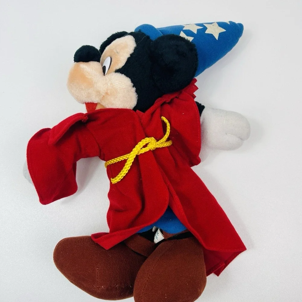 Magic Hat Mickey Mouse‎ Fantasia Disney Plush Toy 8