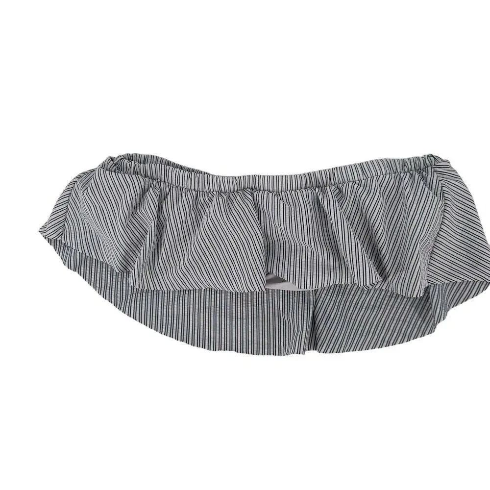 Merona strapless ruffle