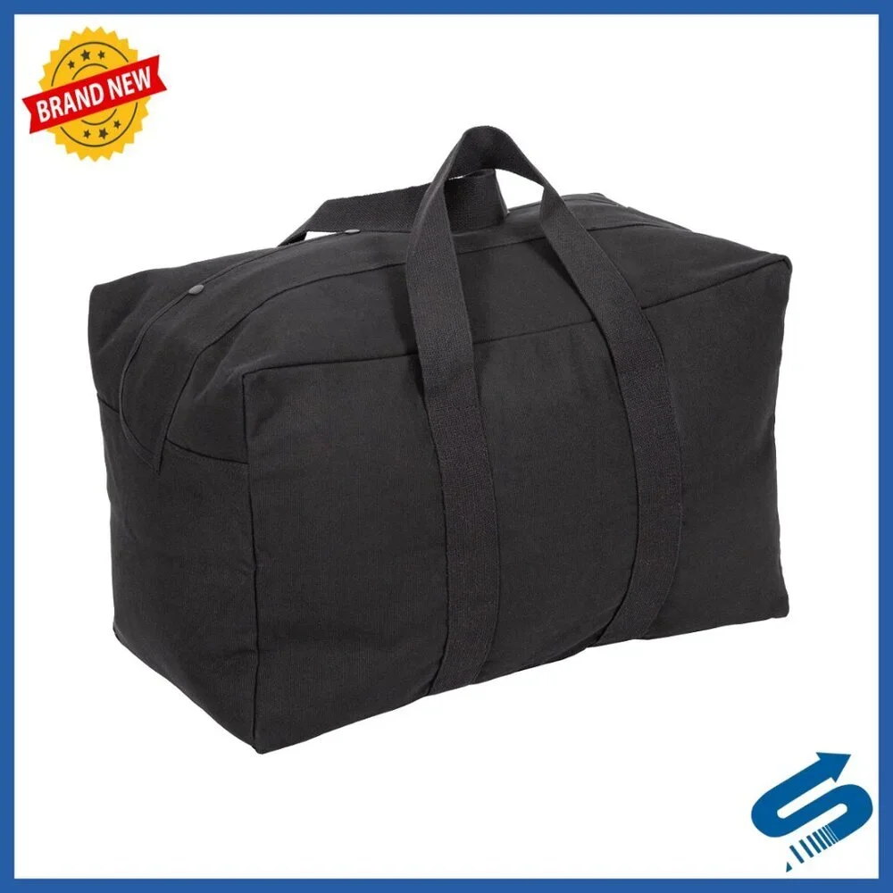 Rugged Canvas Travel Duffel Bag Large Capacity Outdoor Adventure Gear