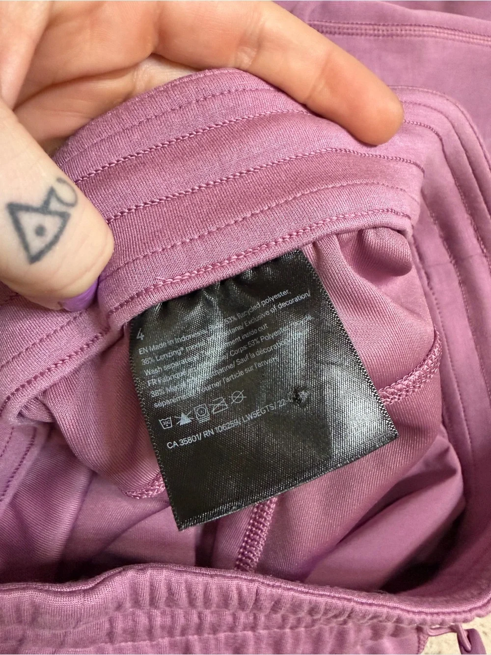 lululemon athletica elastic rare