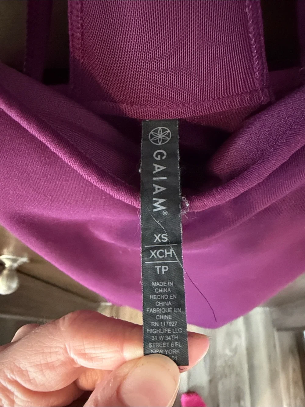GAIAM athletic purple