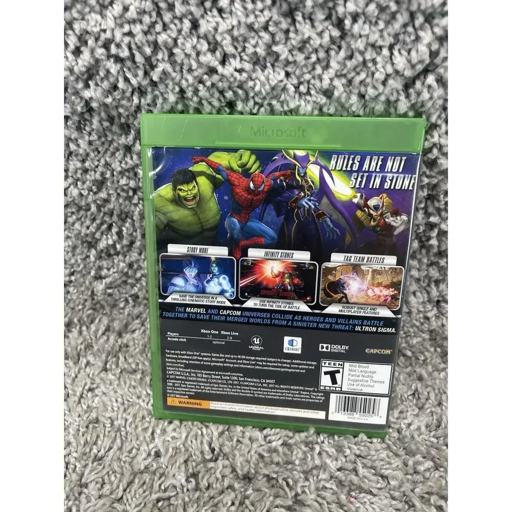 Xbox marvel vs