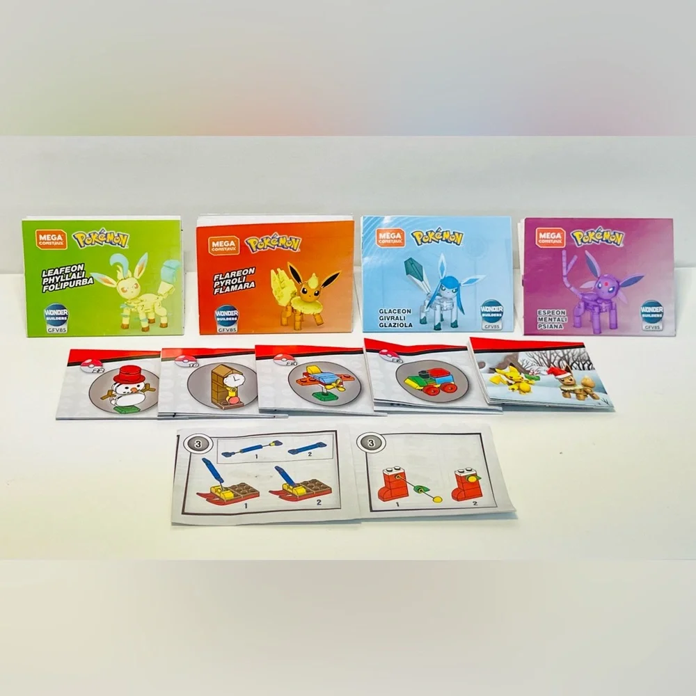 19 Mega Construx Pokemon Figures COMPLETE!!