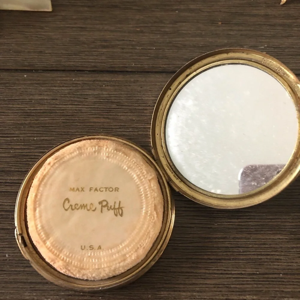 Vintage 1940s Max Factor Creme Puff blush