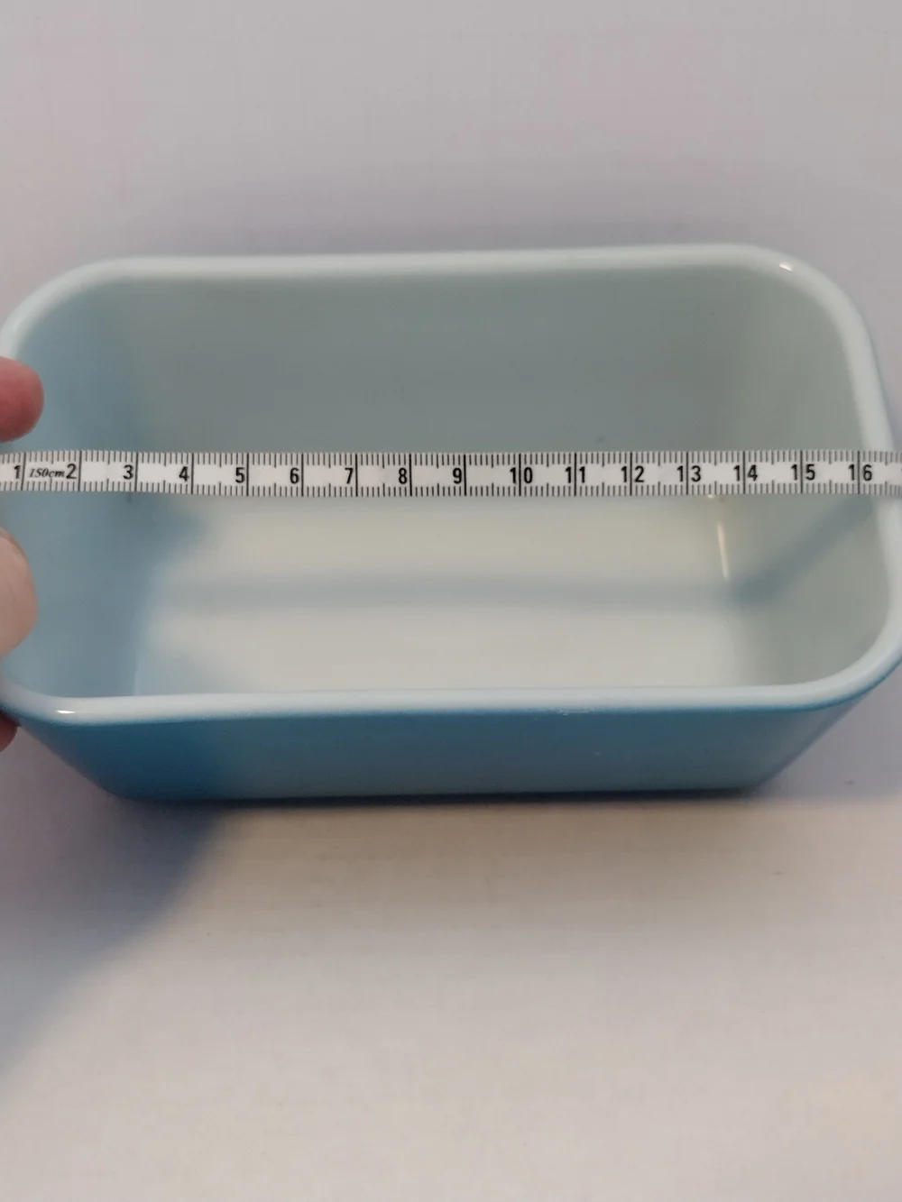 Pyrex clean glazed
