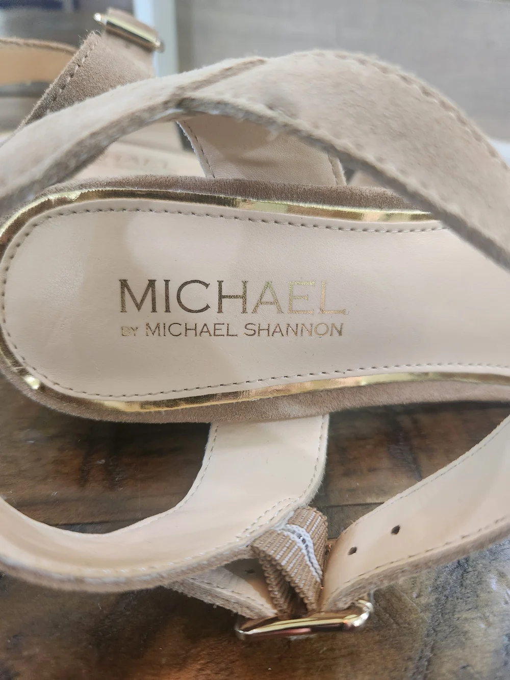Michael Shannon elegant tan