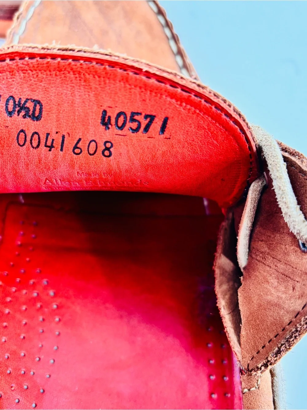 Allen Edmonds questions leave