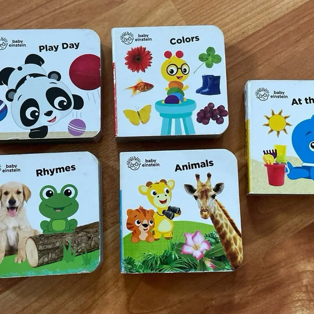 Bundle of 5 Baby Einstein Mini Books‎
