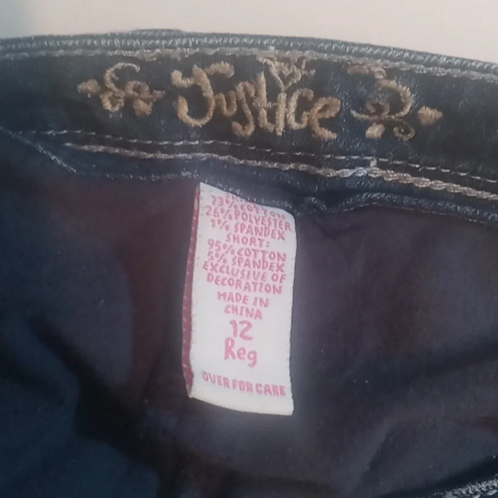 Justice size skort waist