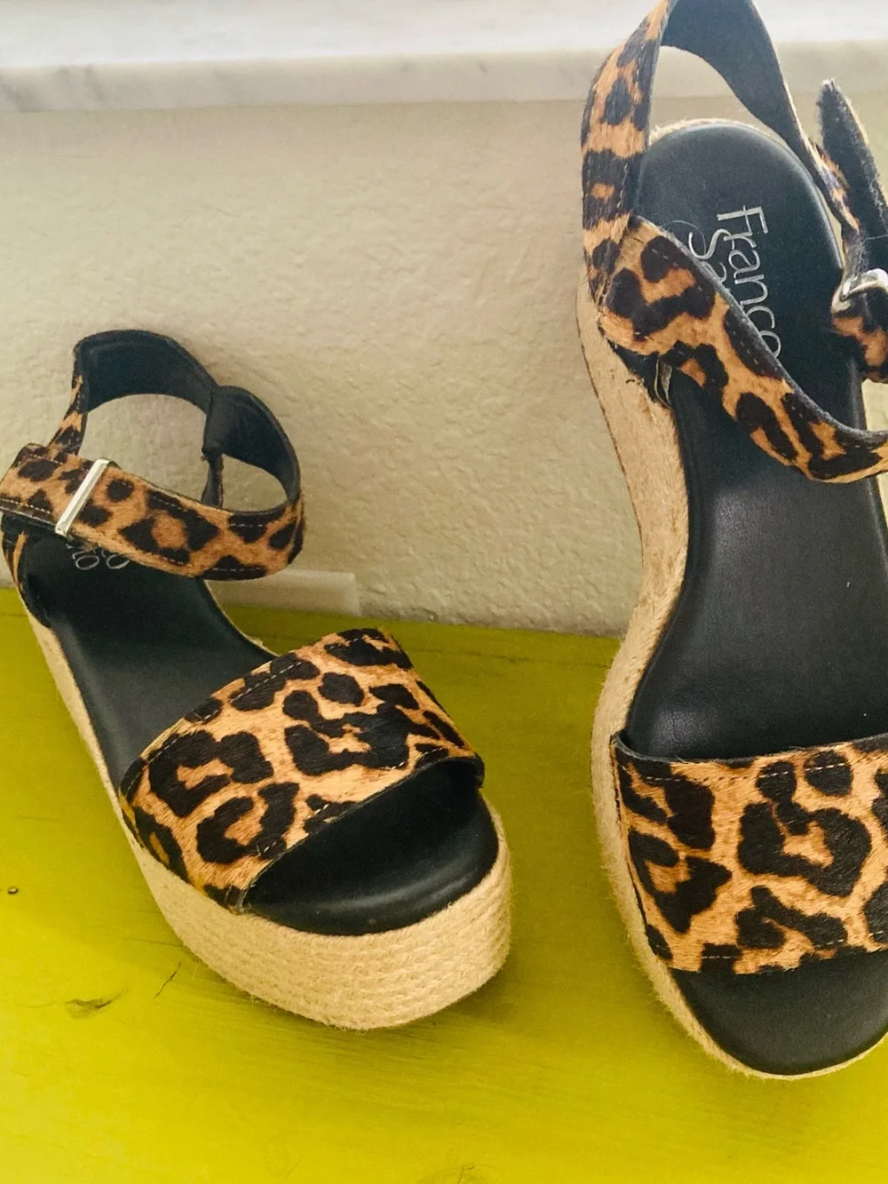 Franco Sarto leopard print