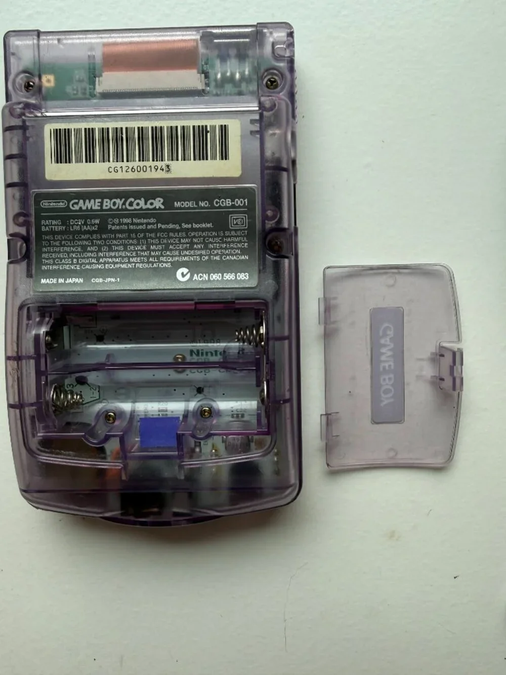 Nintendo gameboy color
