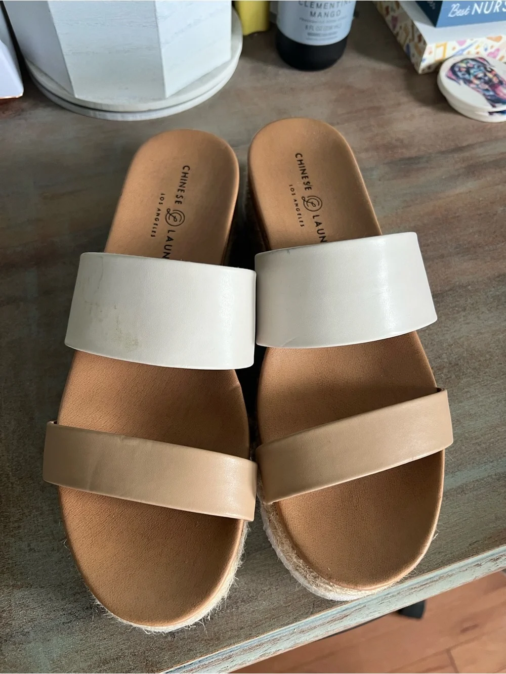 Chinese Laundry slip espadrille