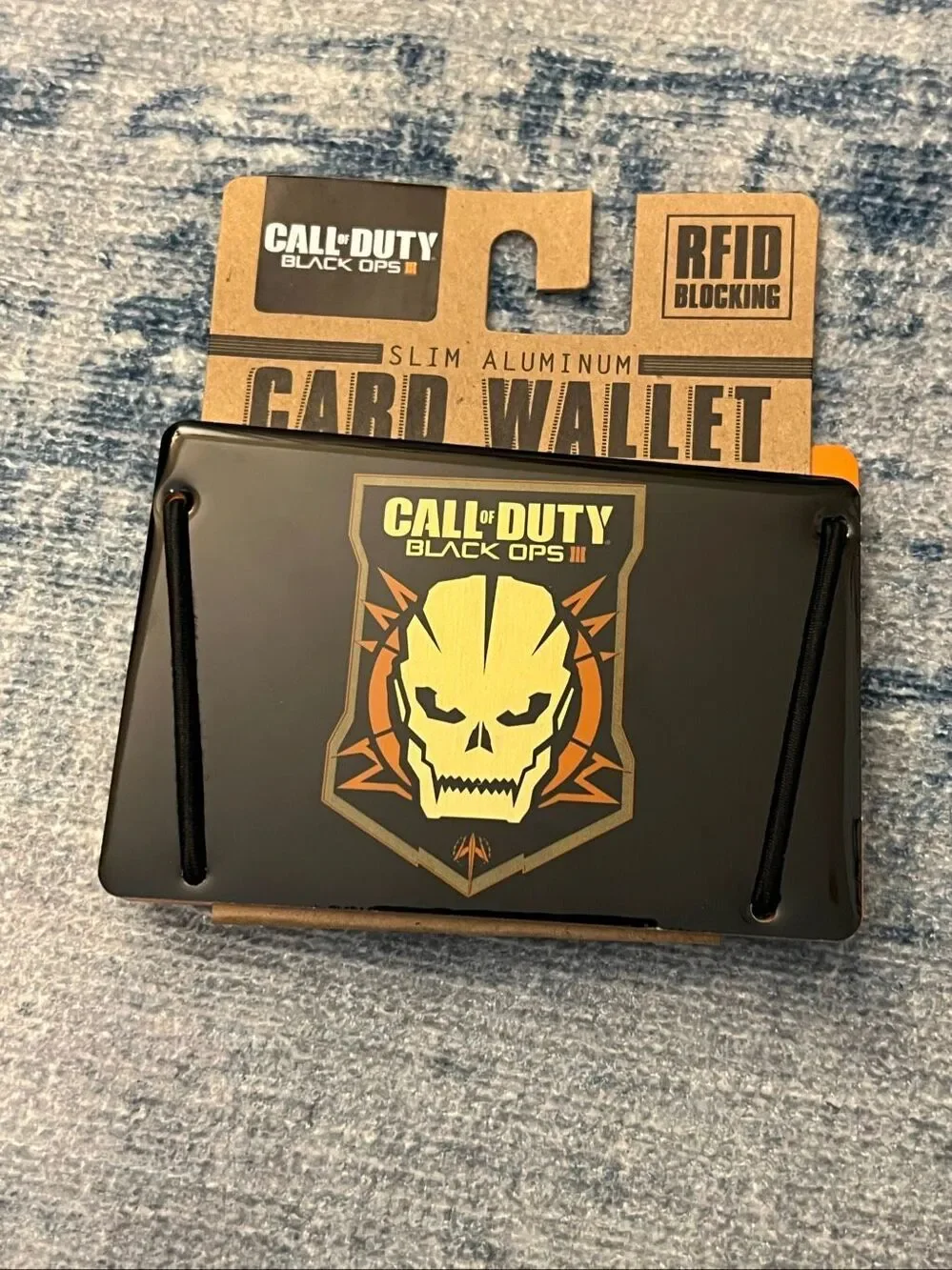 New Call of Duty: Black Ops III Slim Aluminum Card Wallet