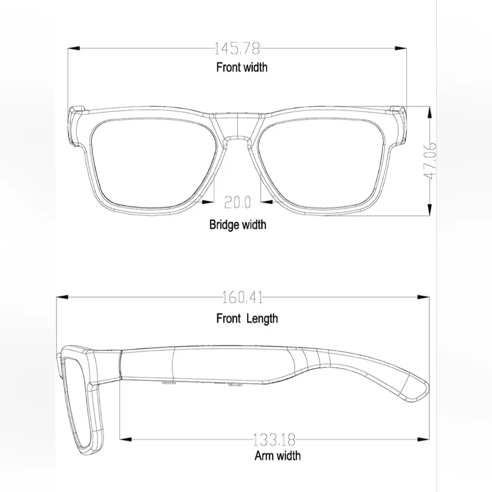 Oho Sunshine black frame