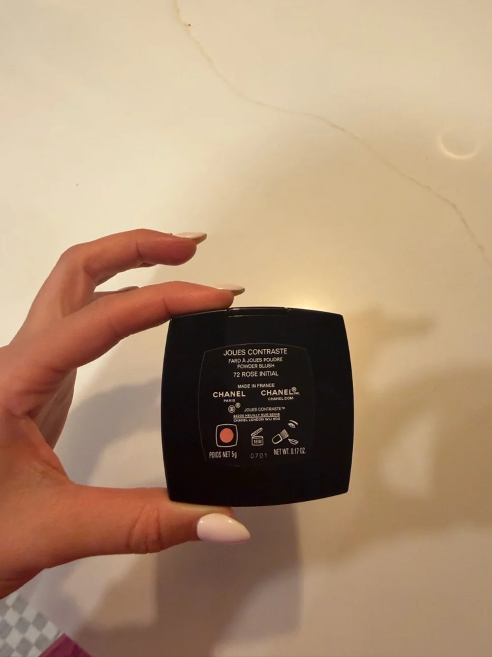 CHANEL compact blush