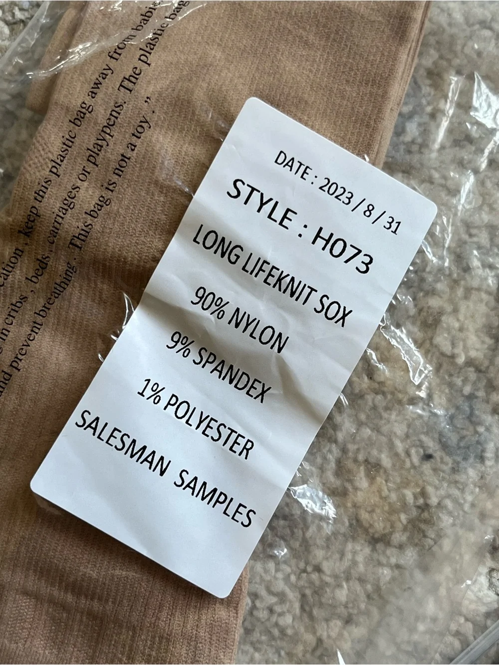 Capezio socks size bunheads