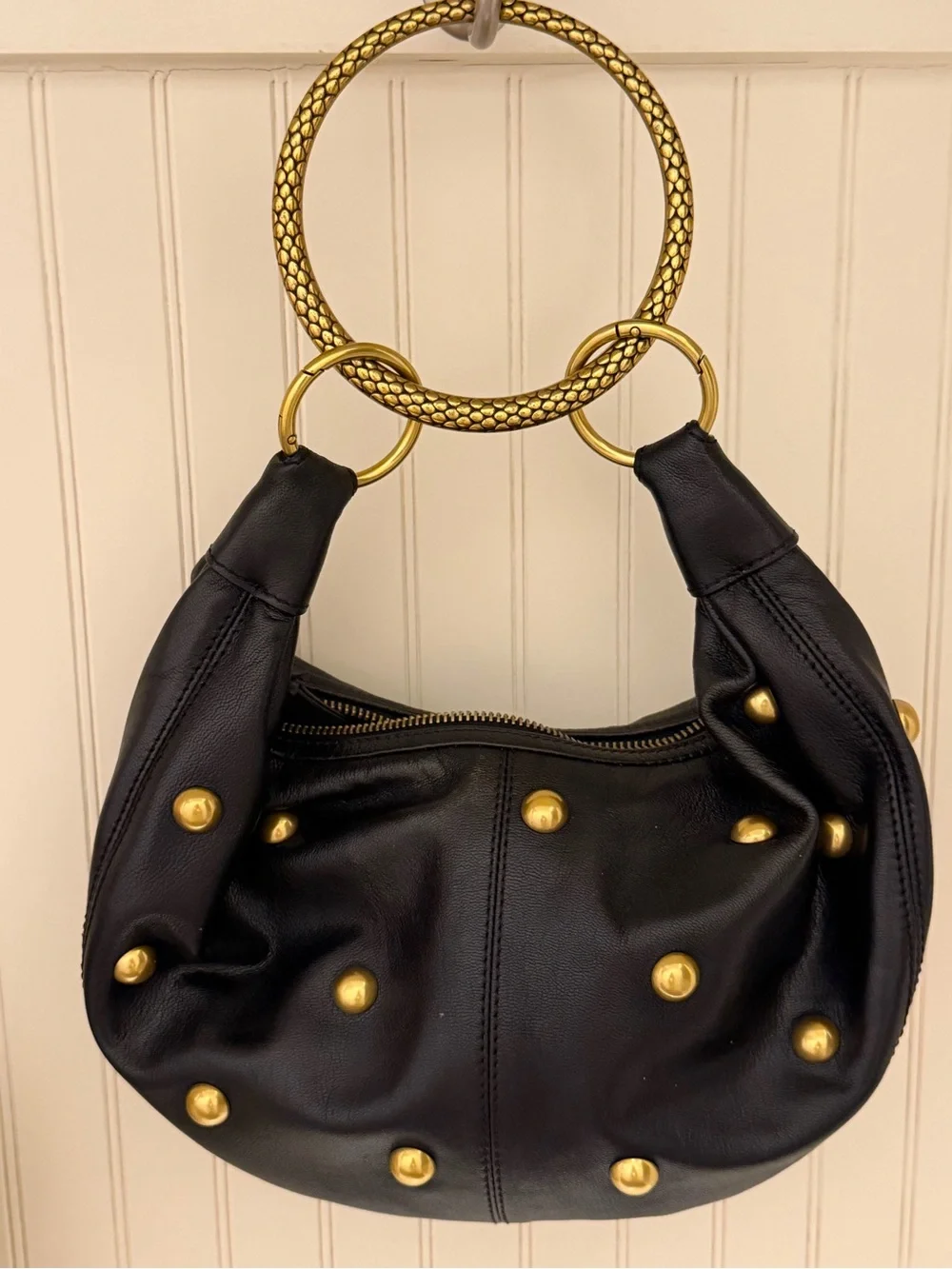 Walter Baker black leather