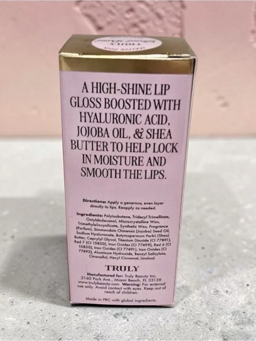TRULY hydrating lip