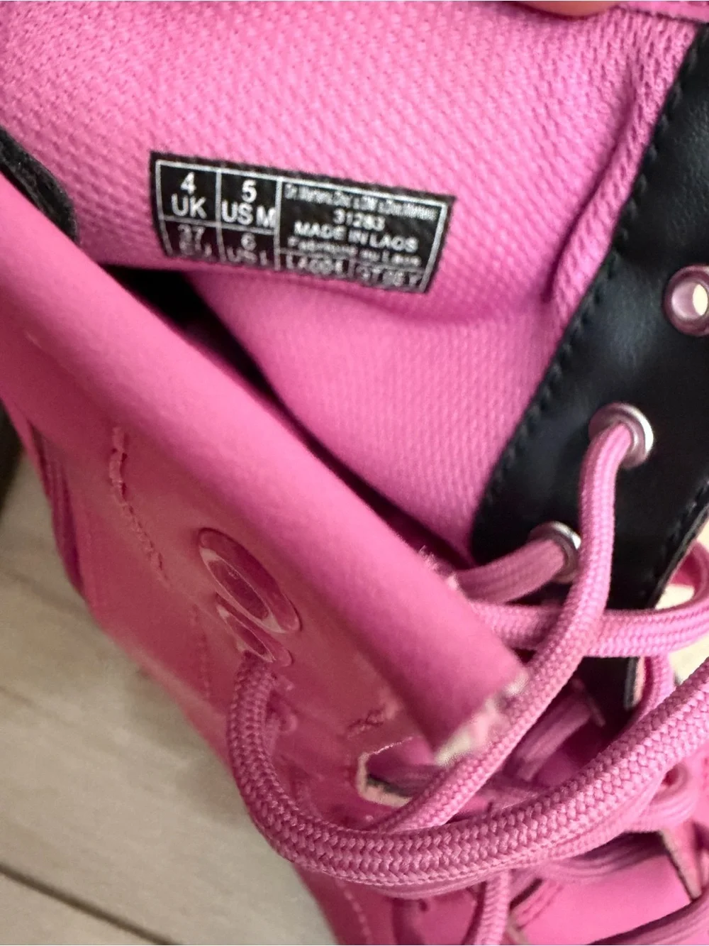 Dr. Martens bold pink