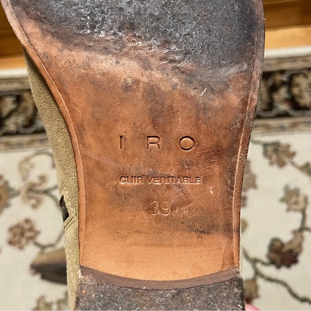 IRO cuir boots