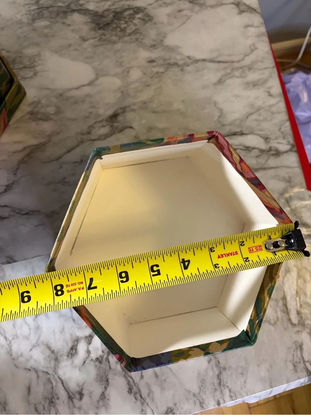 Bundle of retro Vintage Floral Decorative Storage Boxes - Multicolor