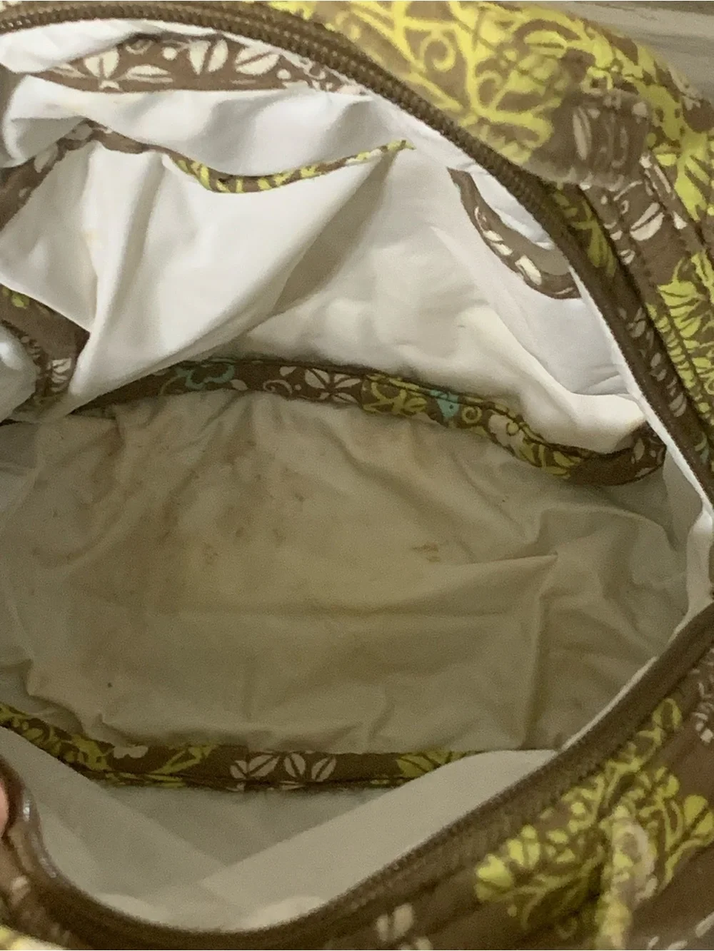 Vera Bradley lunchbox check lightweight
