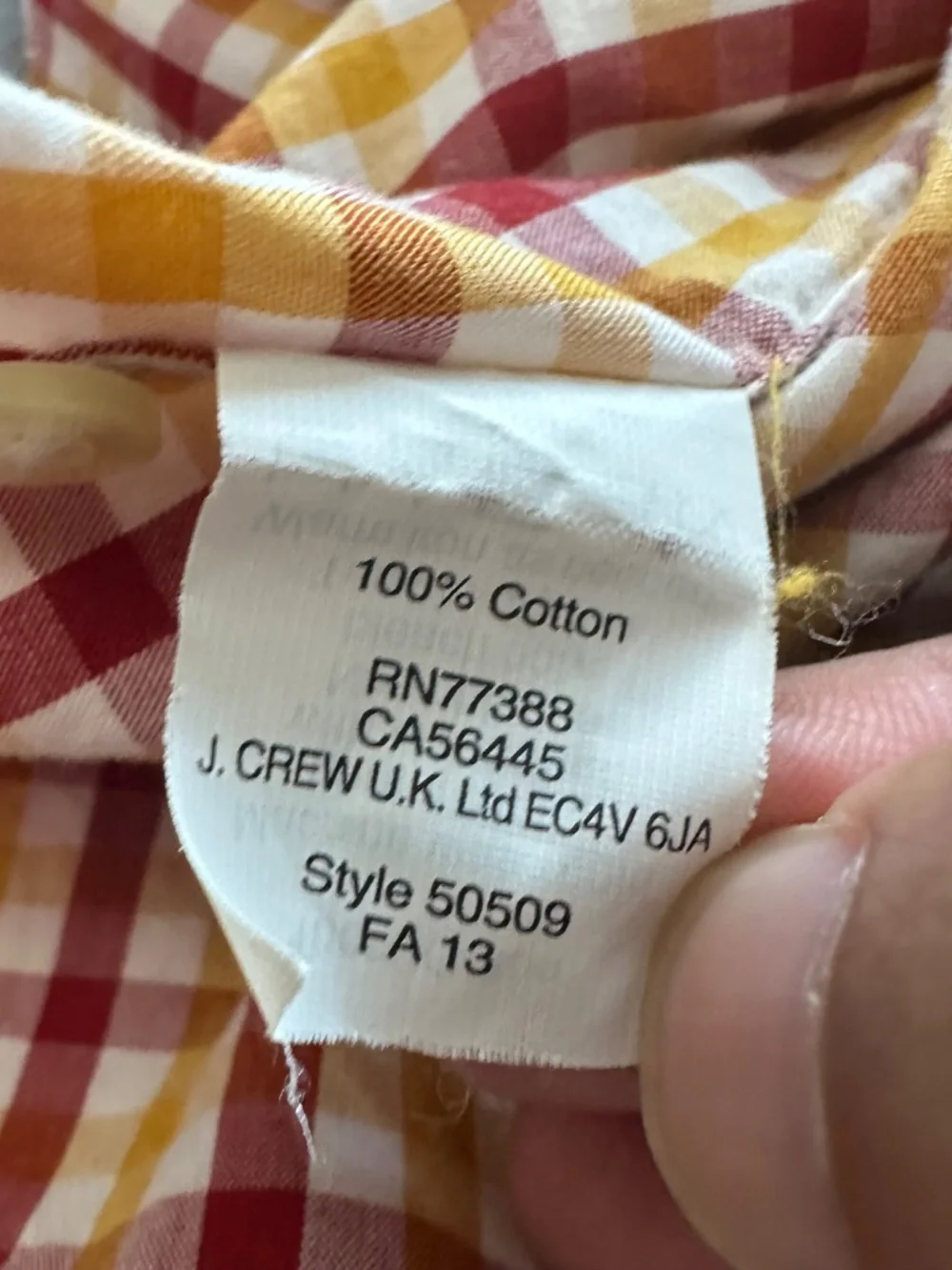 J. Crew crew men