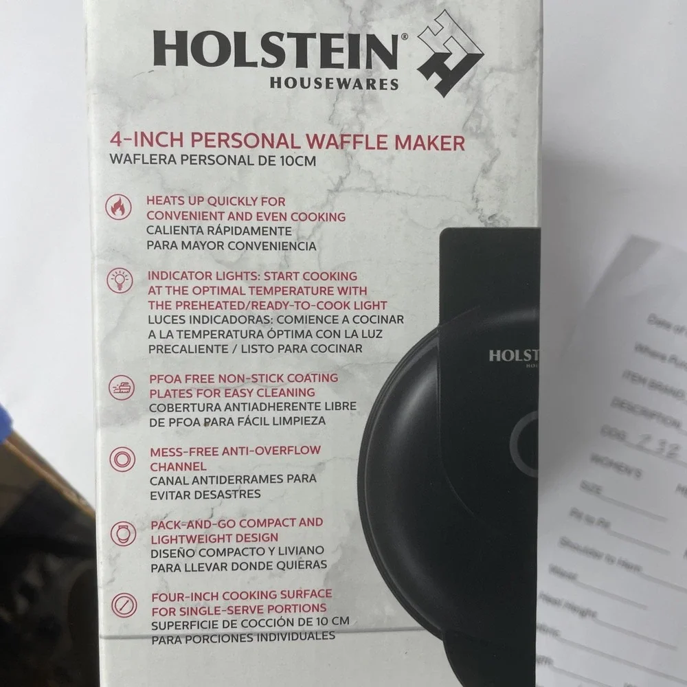 Holstein Housewares individual waffles