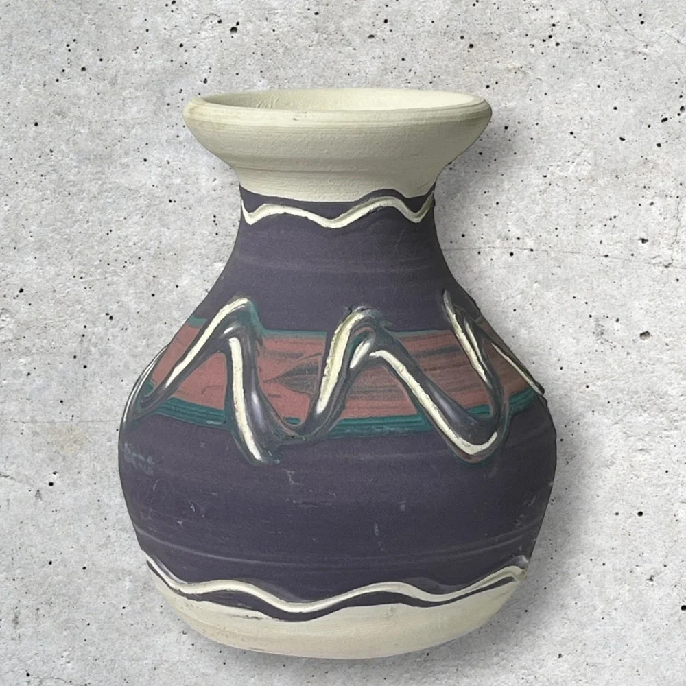Handmade Pottery Vase 5.5