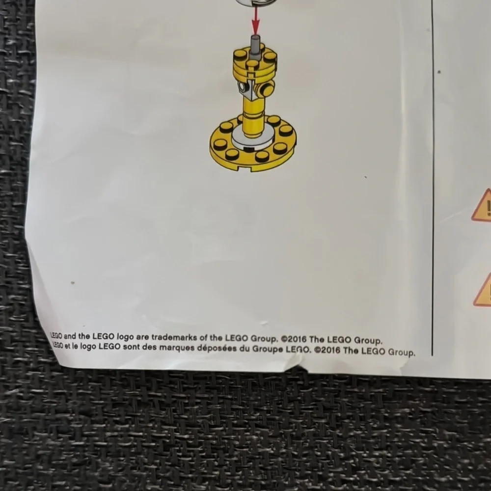 Lego from building